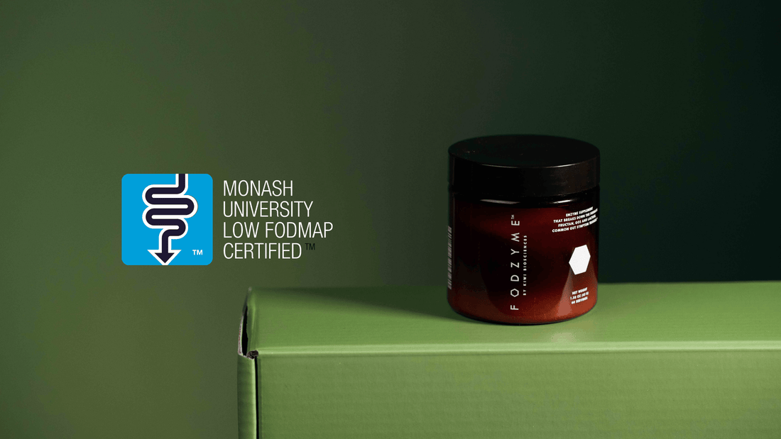 FODZYME is Monash University Low FODMAP Certified - FODZYME
