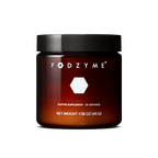 FODZYME enzyme supplement jar on a clean background